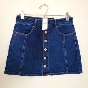 NWT American Eagle Denim A-Line Skirt